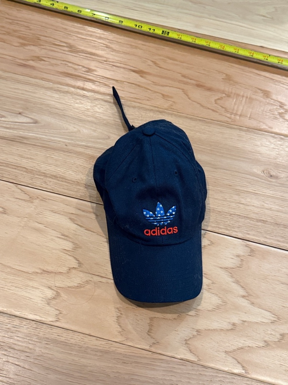 Adidas Red, White, and Blue Hat